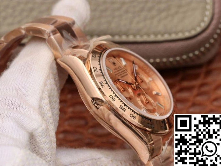 Rolex JH Daytona Gold Rose Cosmograph Dial 116508 Factory 0112